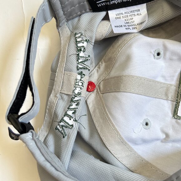 Bro-Am Mizzen + Main UPF 50+ Hat True Fit Bag Tag Embroidered One Size Cap Grey - Picture 10 of 10